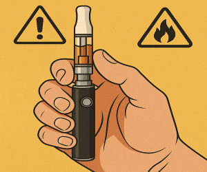 Safety Considerations When Using a 510 Thread Battery