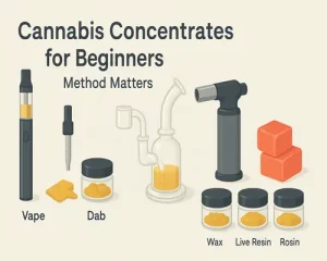 Cannabis Concentrates for Beginners method matters