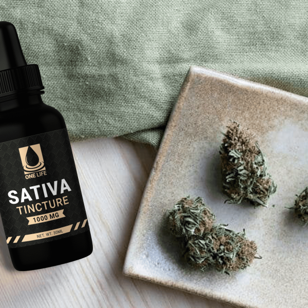 One Life Tincture – 1000mg THC Sativa