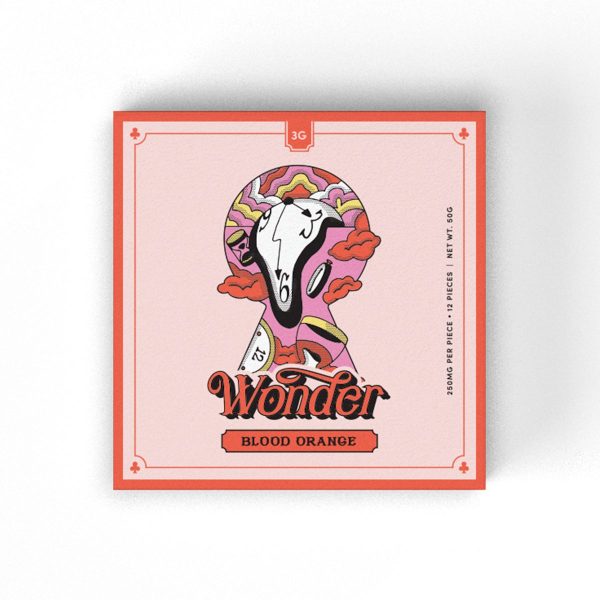 Blood Orange 3G Psilocybin Gummies By Wonder