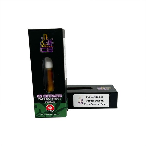 CG Extracts – FSE Cartridge – Purple Punch