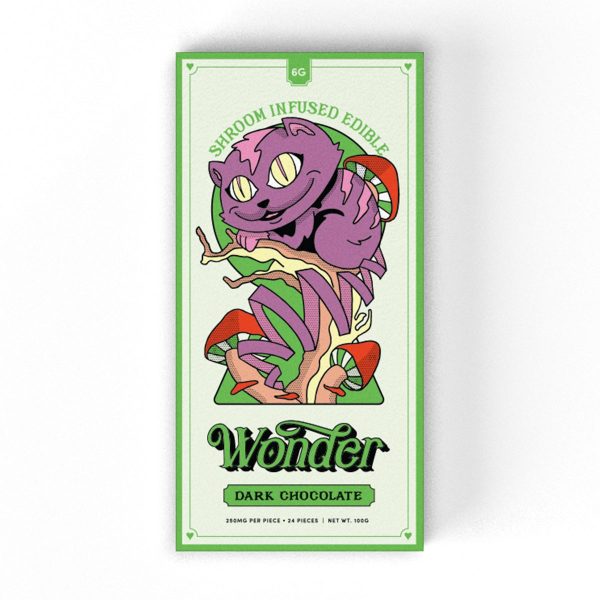 Dark Chocolate 6G Psilocybin Chocolate Bar By Wonder