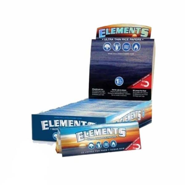 Elements - Ultra Thin Rice Rolling Papers 1 1/4