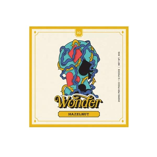 Hazelnut 3G Psilocybin Chocolate Bar By Wonder