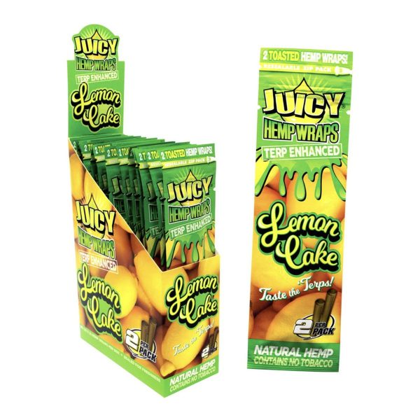 Lemon Cake Hemp Wraps By Juicy Jay's