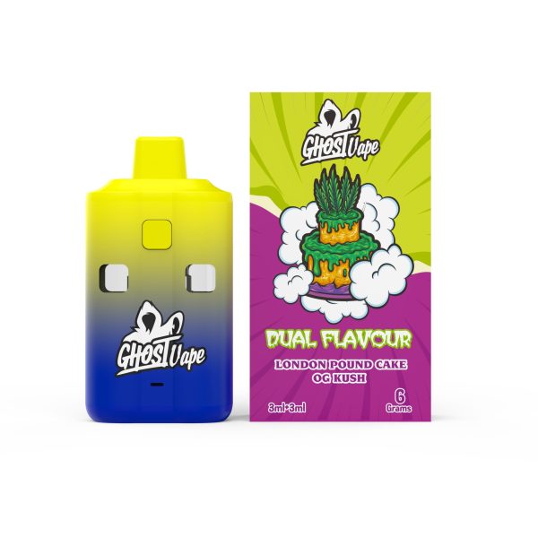 Ghost Vape - London Pound Cake / OG Kush - 6000mg (3g/3g) THC VAPE