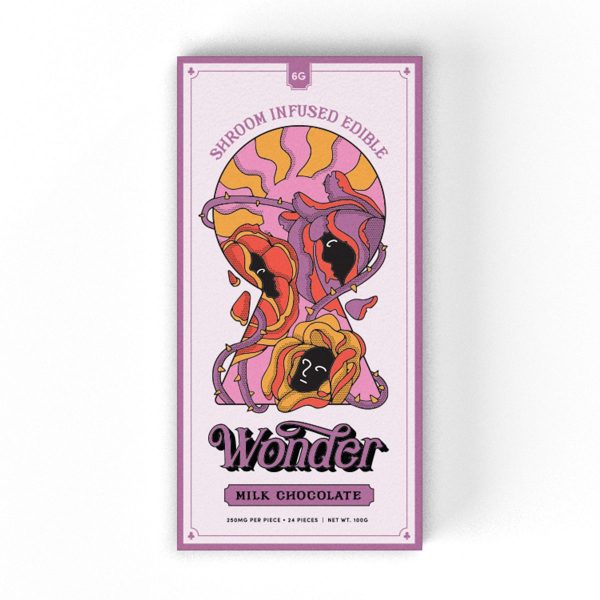 Milk Chocolate 6G Psilocybin Chocolate Bar By Wonder