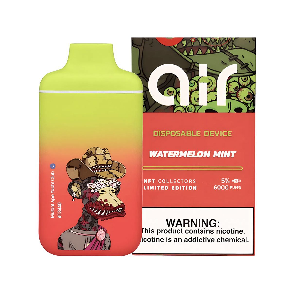 Source photograph: Vibez Air Watermelon Mint