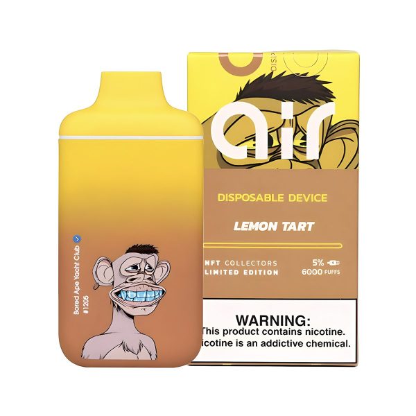 NFT Collection – VIBEZ AIR Lemon Tart (5% Nic)
