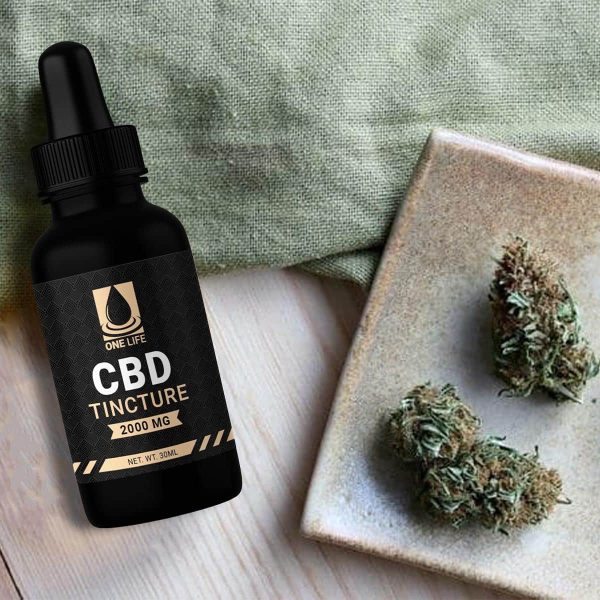 One Life Tincture - CBD - 2000Mg CBD