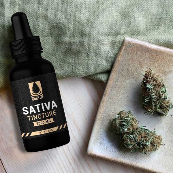 One Life Tincture - Sativa - 2000Mg THC
