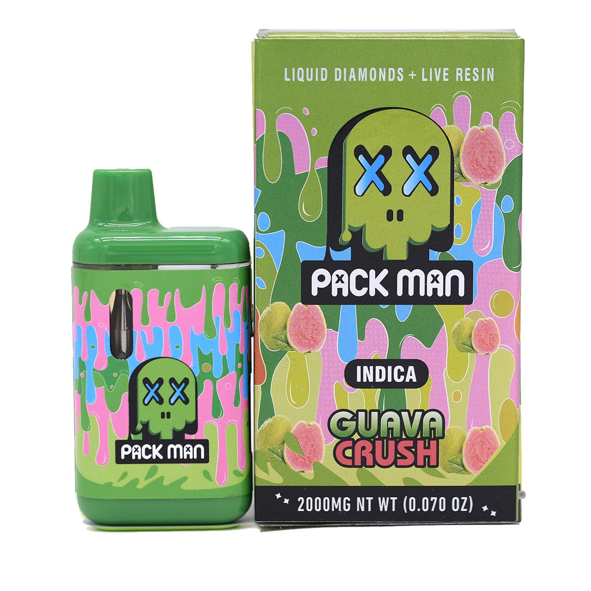 Pack Man Guava Crush 2000mg