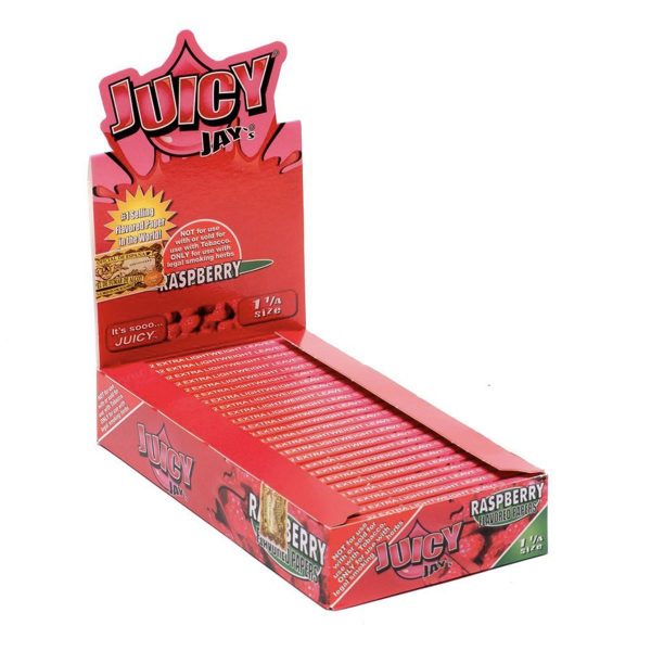 Raspberry Rolling Papers by Juicy Jay's