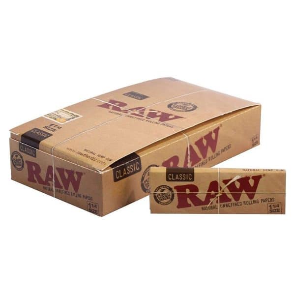 Raw 1 1/4 Rolling Papers