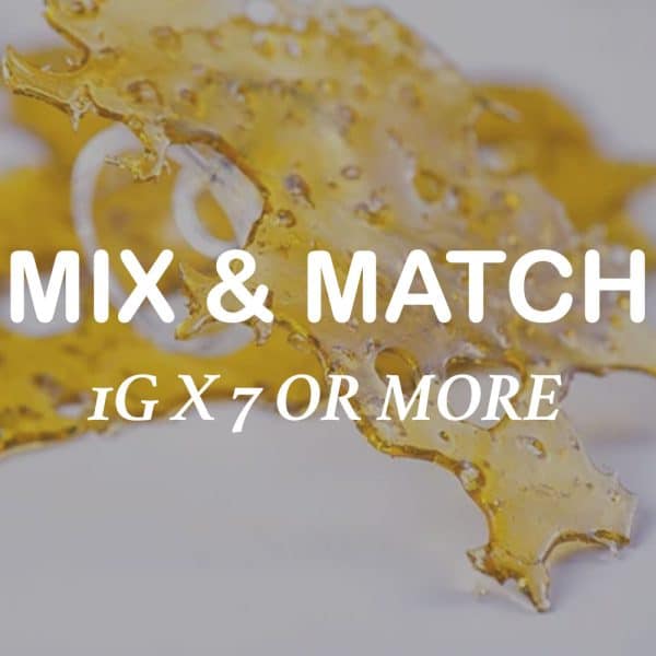 Shatter Mix & Match (1g x 7 or Up to 21 )