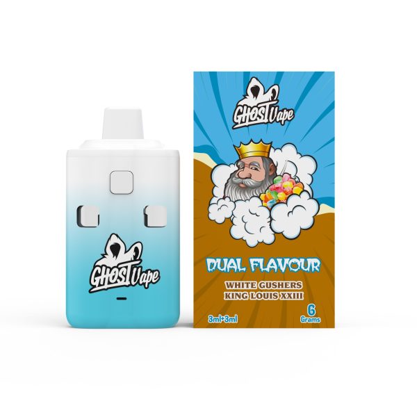 Ghost Vape - White Gusher / King Louis XIII - 6000mg (3g/3g) THC VAPE