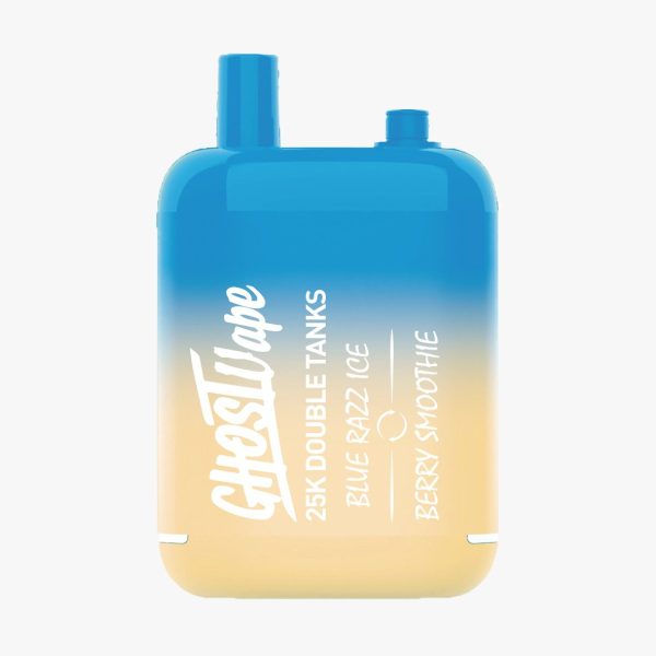 Ghost Vape - Blue Razz Ice/Berry Smoothie - Nicotine Vape