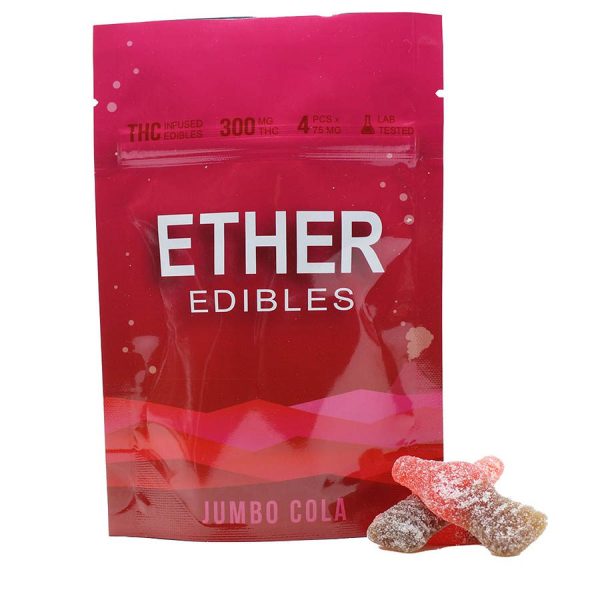 Ether Edibles – Jumbo Cola 300MG THC