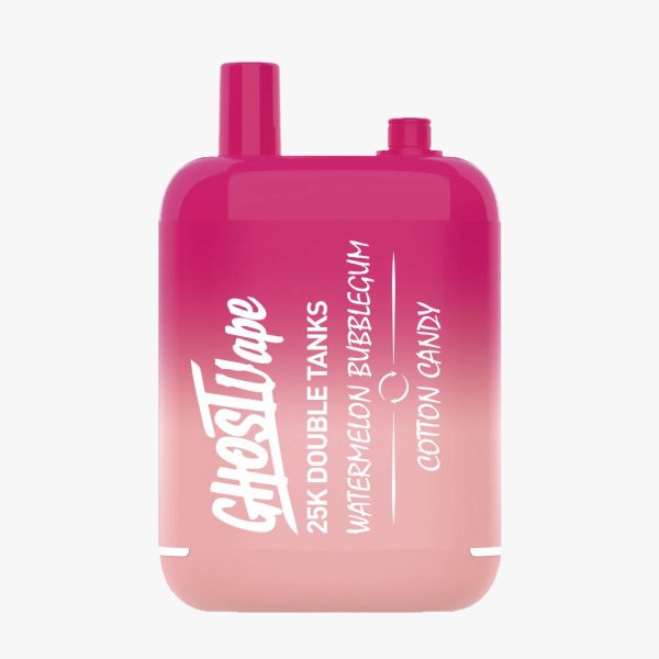 Ghost Vape - Watermelon Bubblegum/ Cotton Candy - Nicotine Vape
