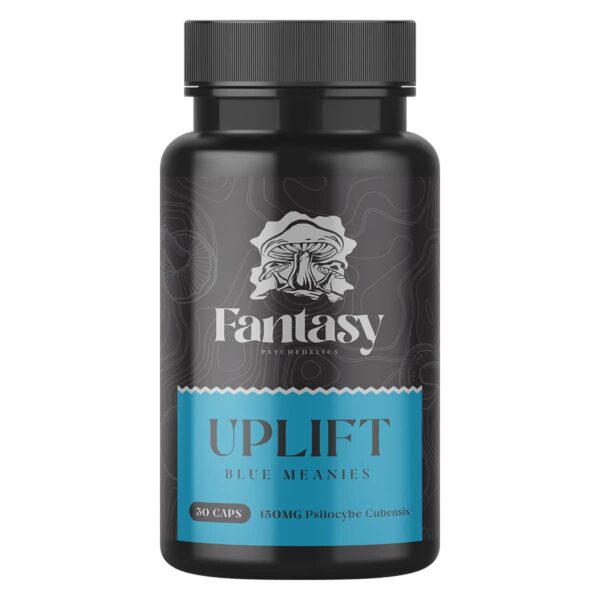 Fantasy Psychedelics – 150mg Capsules – Blue Meanies Uplift
