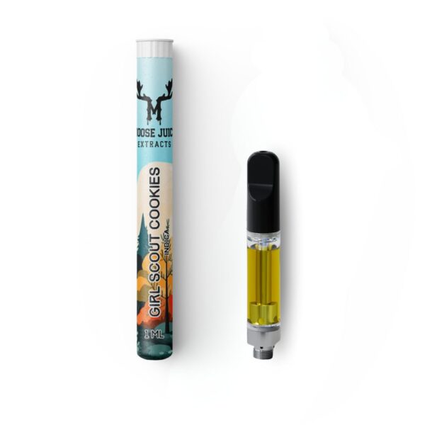 Girl Scout Cookies – Distillate Cartridge – 1mL – By Moose Juice Extracts