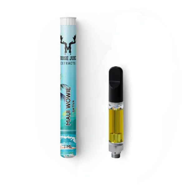 Maui Wowie – Distillate Cartridge – 1mL – By Moose Juice Extracts
