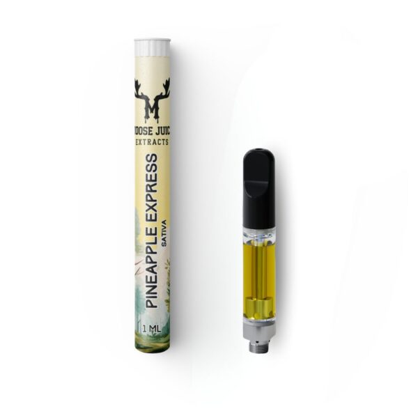 Pineapple Express – Distillate Cartridge – 1mL – By Moose Juice Extracts